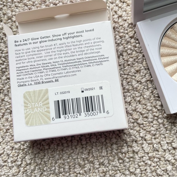 OFRA Cosmetics Star Island Highlighter NEW IN BOX  0.35oz Makeup NIB - Picture 2 of 2